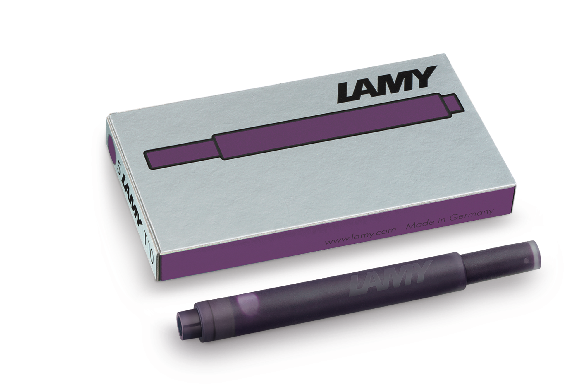 LAMY VIOLET BLACKBERRY T10 FOUNTAIN PEN INK CARTRIDGE