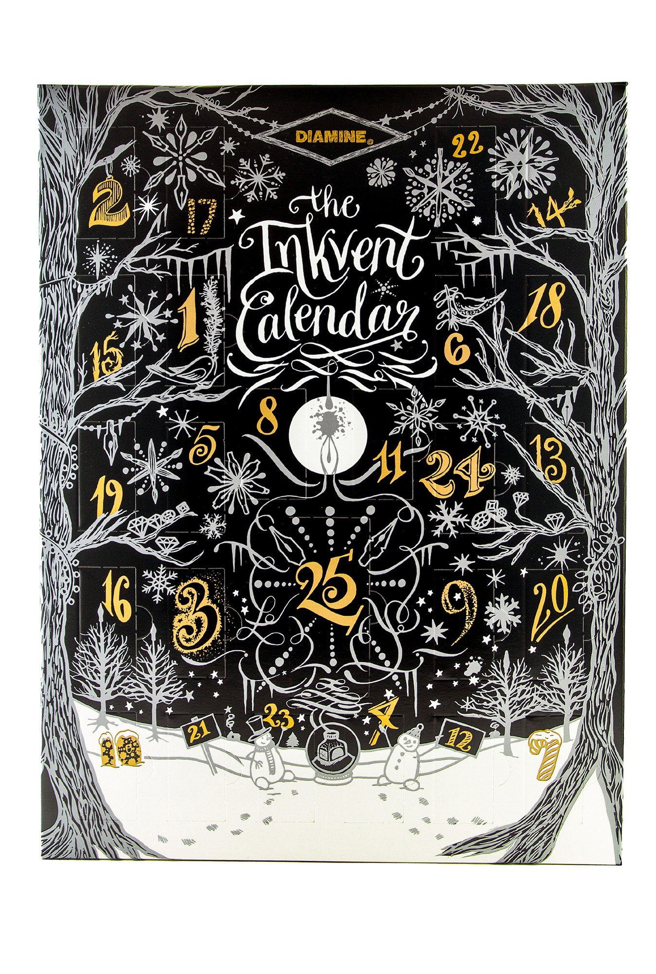 DIAMINE 2024 INKVENT CALENDAR BLACK EDITION