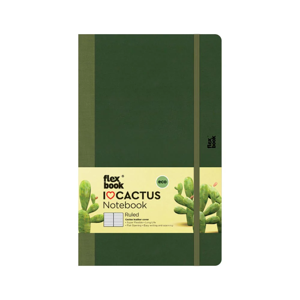 FLEXBOOK I LOVE CACTUS - CACTUS LEAVES NOTEBOOK