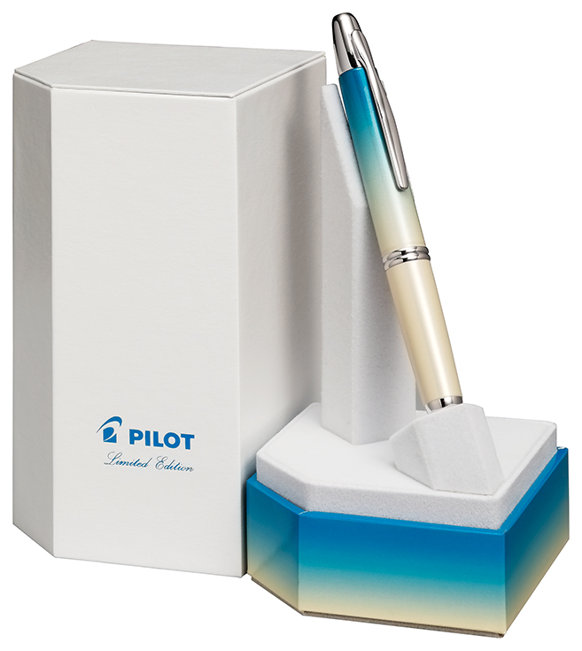 PILOT 2024 SEASHORE LTD. ED. VANISHING POINT FOUNTAIN PEN