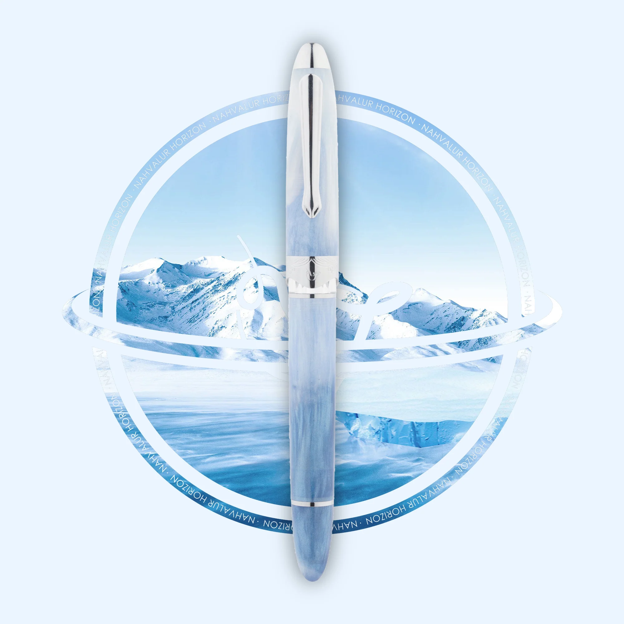 NAHVALUR HORIZON GLACIER FOUNTAIN PEN