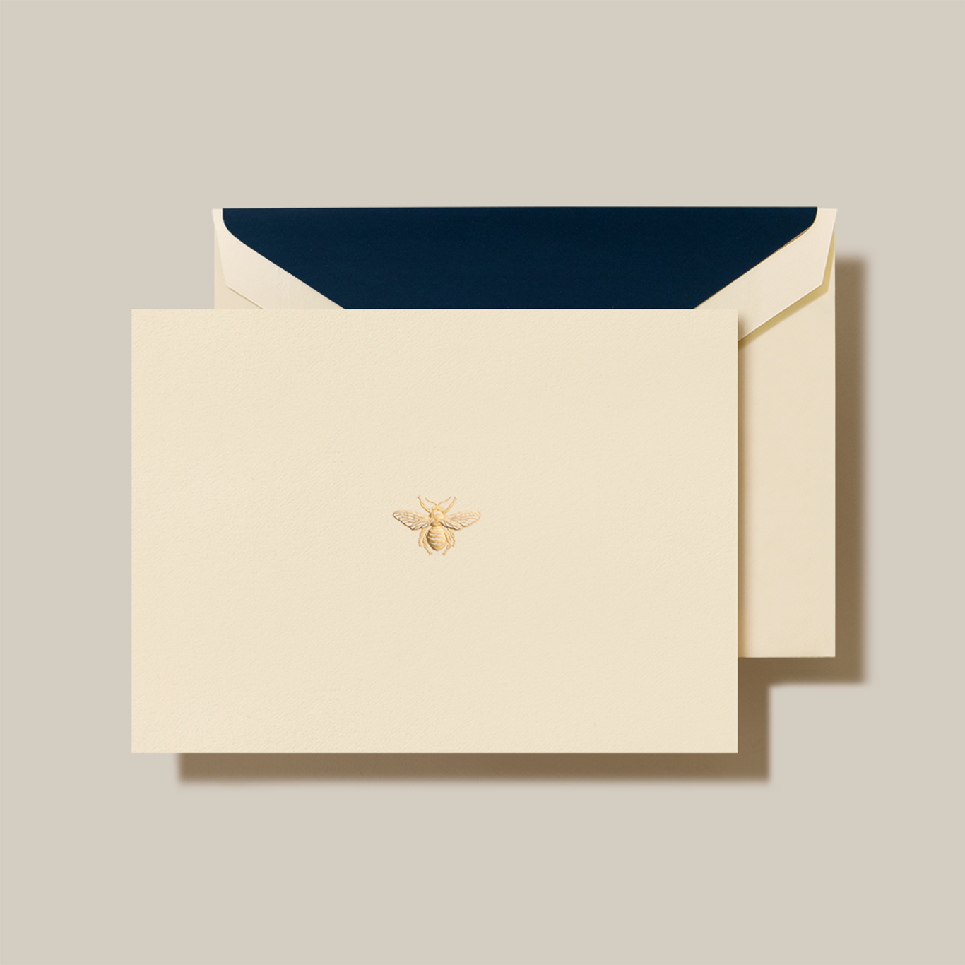 CRANE ENGRAVED BEE NOTE