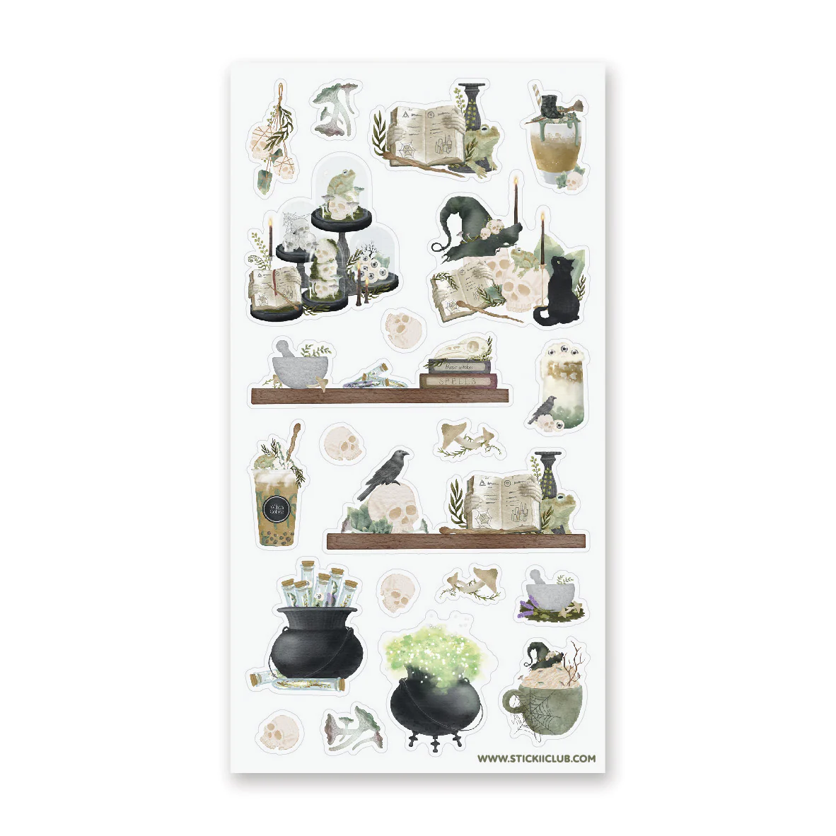 STICKII BEWITCHING DECOR STICKER SHEET