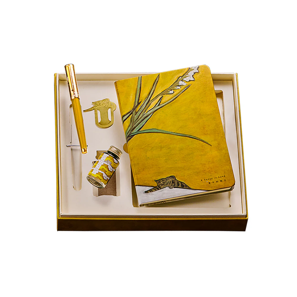 LABAN A SANYU IN HAND FOUNTAIN PEN GIFT SET GOLD