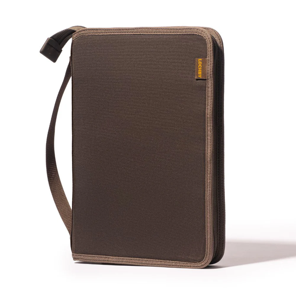 LOCHBY FIELD FOLIO B5 BROWN