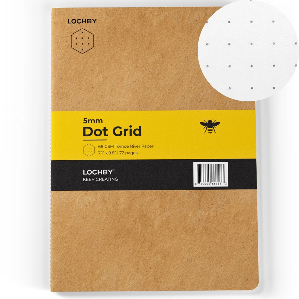 LOCHBY B5 NOTEBOOKS DOT GRID