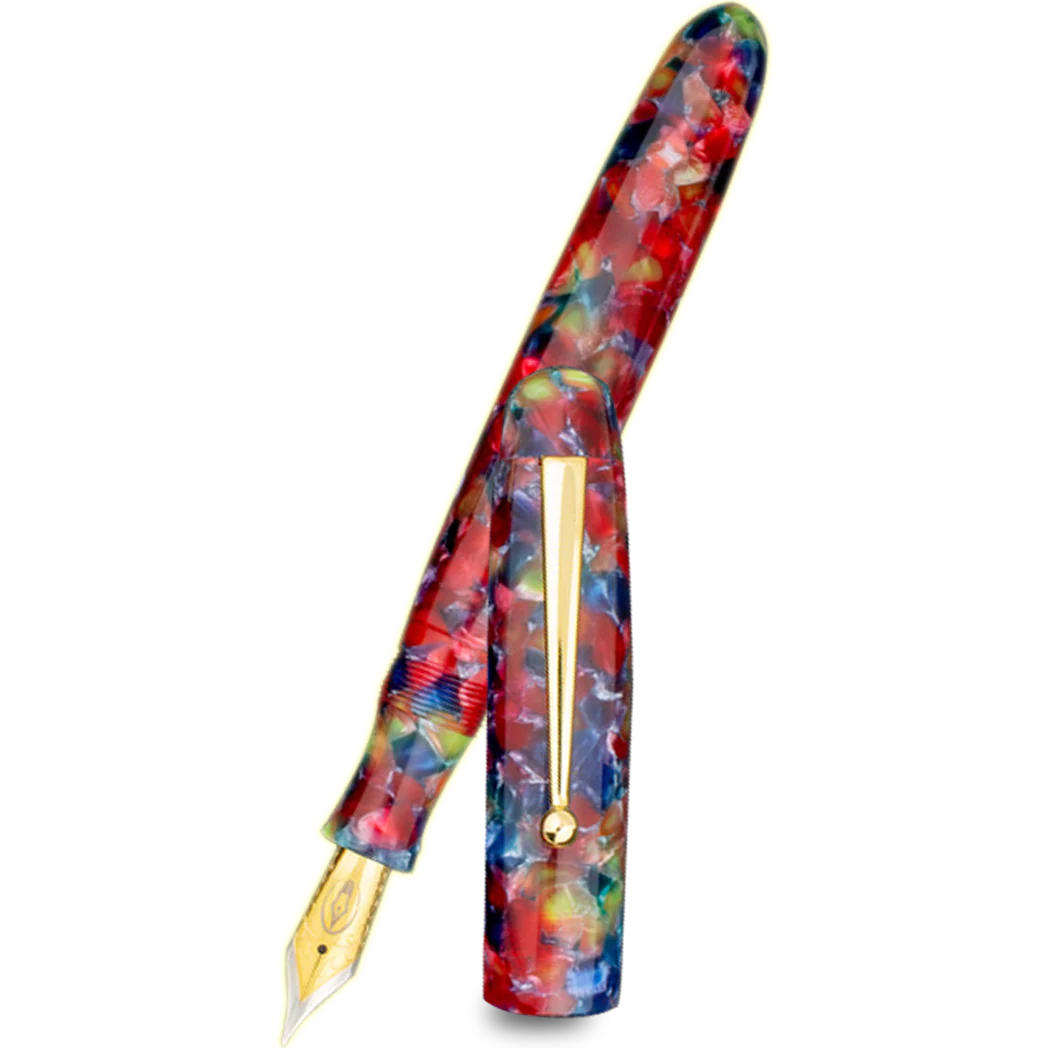 EDISON PEN CO. COLLIER ROCK CANDY FOUNTAIN PEN