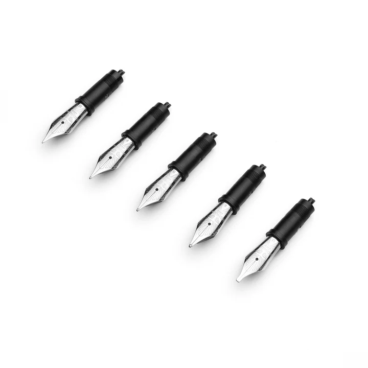 LEONARDO STEEL NIBS SILVER COLOR