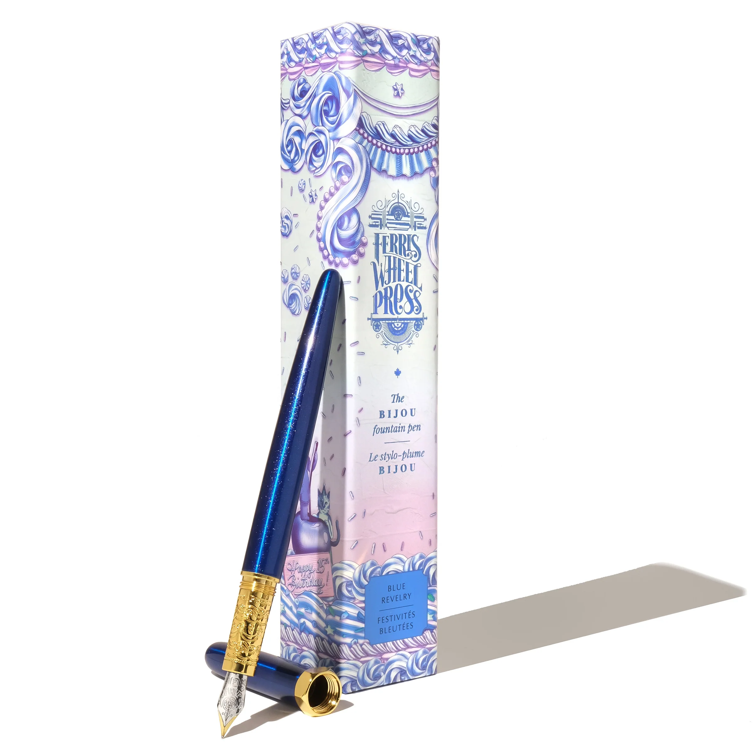 FERRIS WHEEL PRESS BIJOU FOUNTAIN PEN BLUE REVELRY