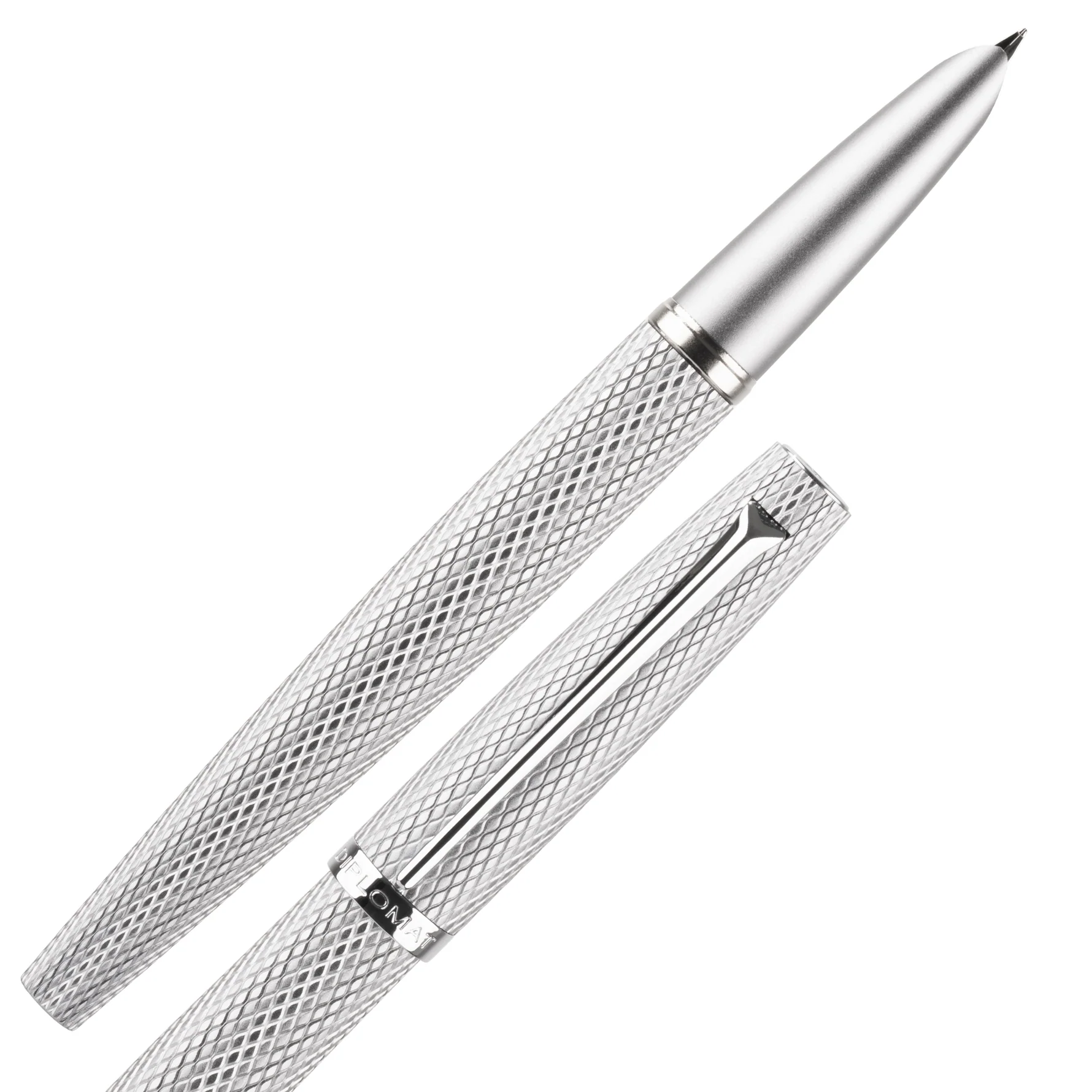 DIPLOMAT VIPER FOUNTAIN PEN SILVER