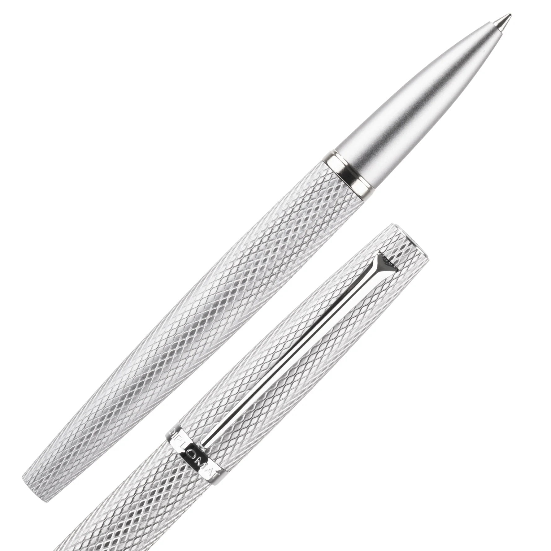 DIPLOMAT VIPER ROLLERBALL PEN SILVER
