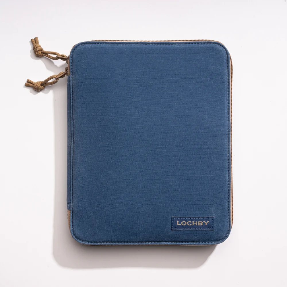 LOCHBY DAILY FOLIO A5 NAVY CREAM