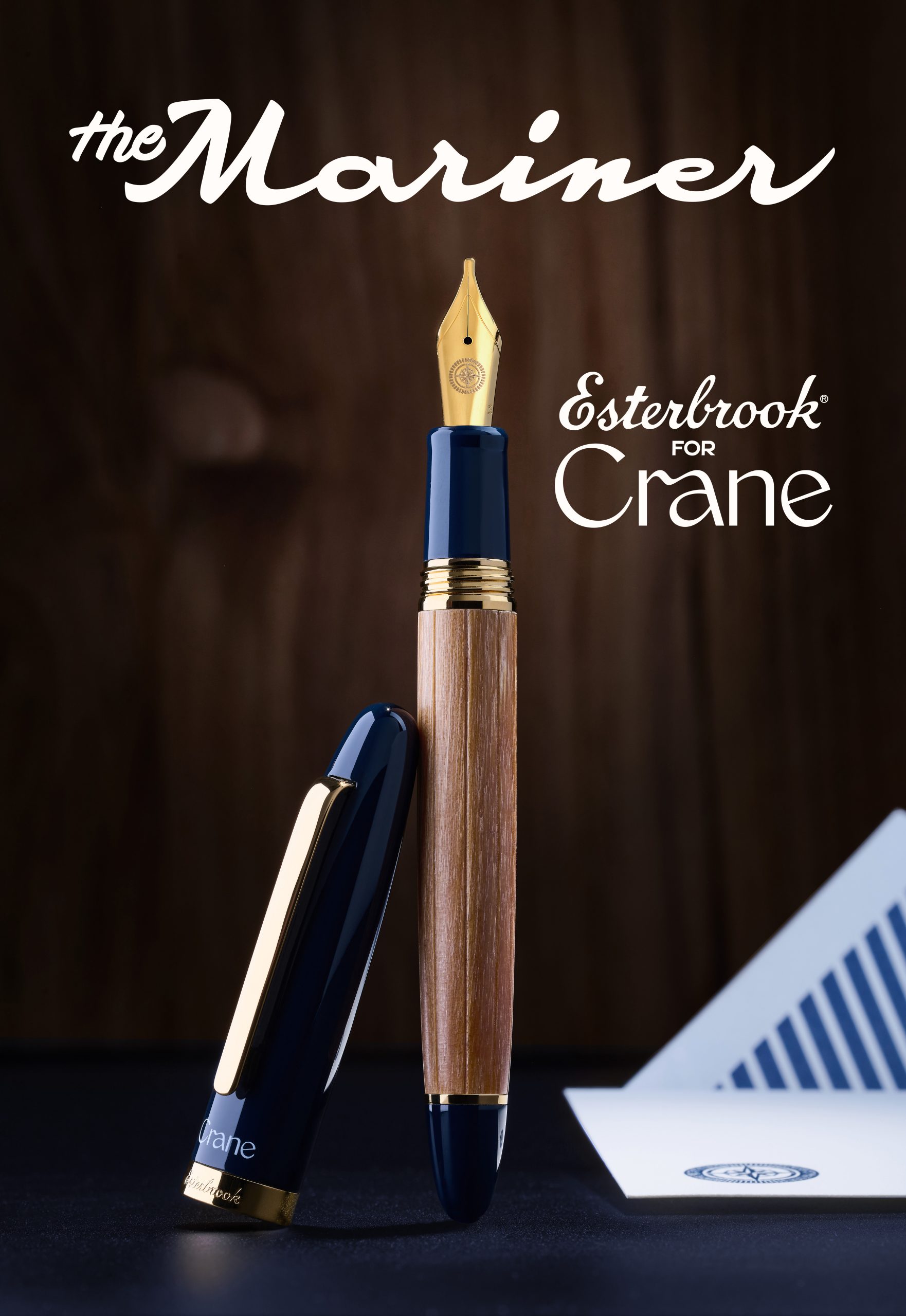 THE MARINER ESTERBROOK x CRANE FOUNTAIN PEN