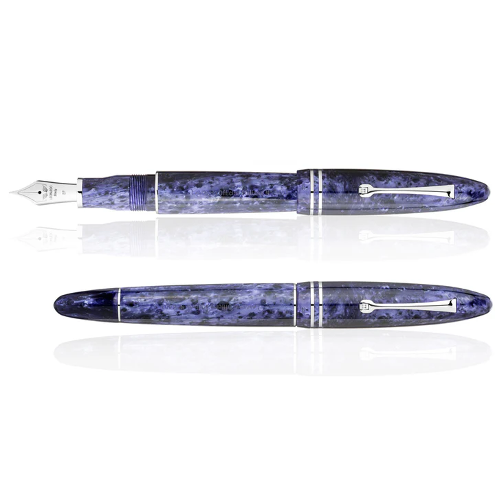 LEONARDO FURORE GRANDE PURPLE RH FOUNTAIN PEN