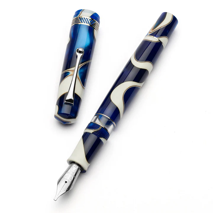 LEONARDO MOMENTO MAGICO ONDA BLUE FOUNTAIN PEN ST