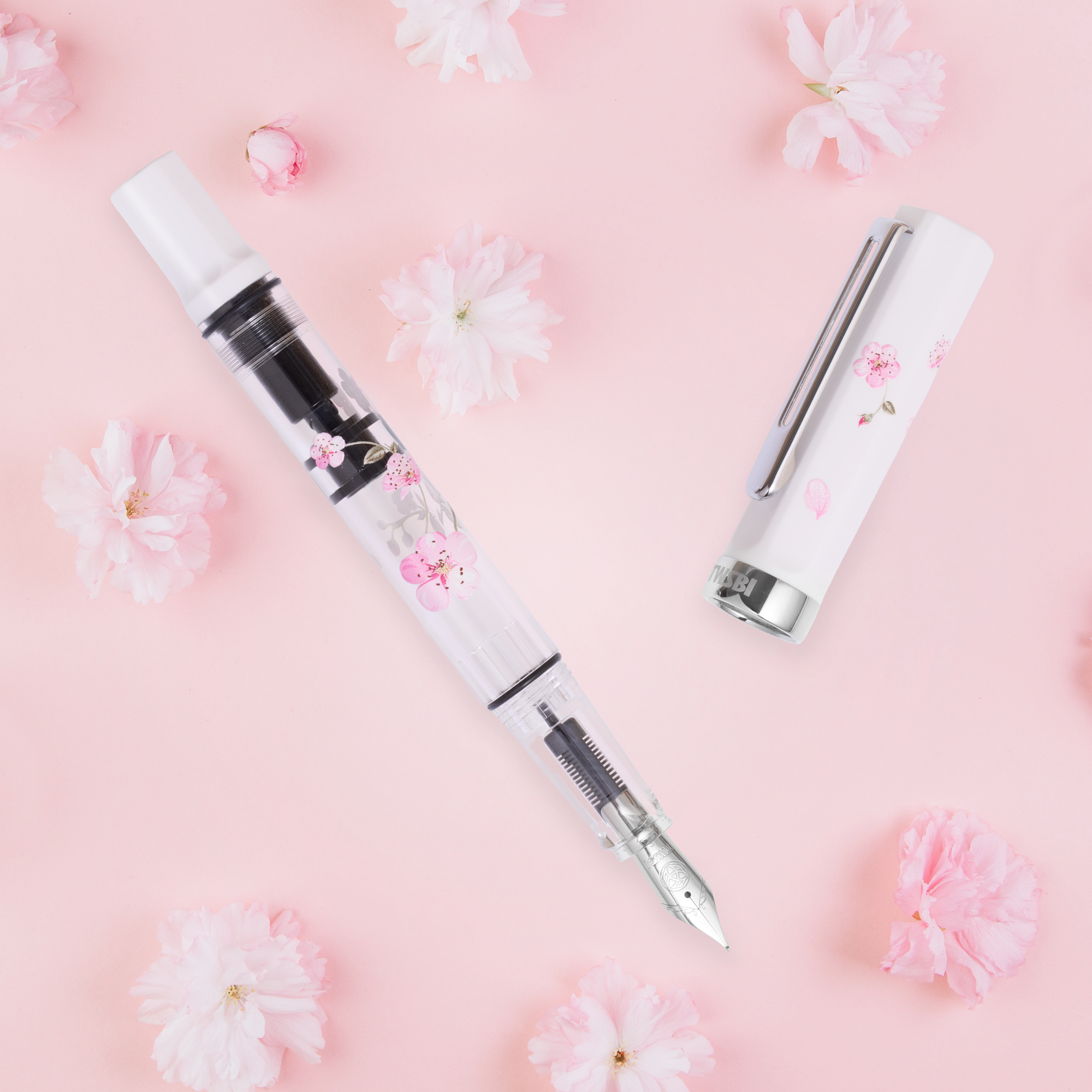 TWSBI ECO CHERRY BLOSSOM FOUNTAIN PEN