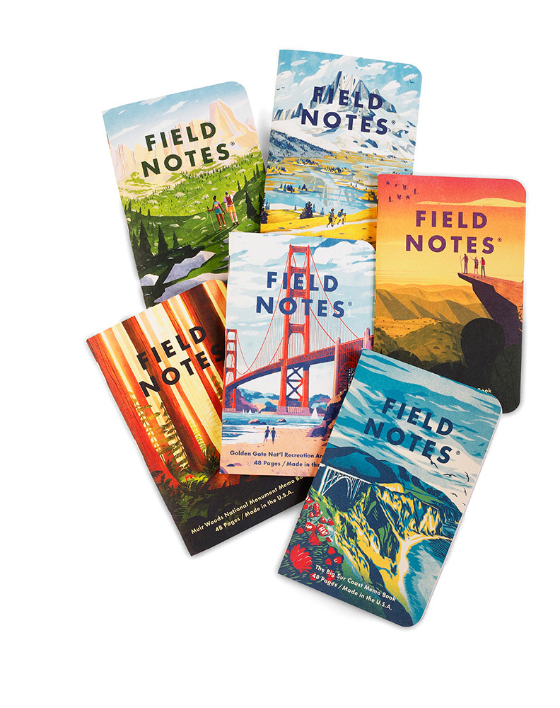 FIELD NOTES EXPLORE AMERICA MONUMENTAL MEMO BOOKS